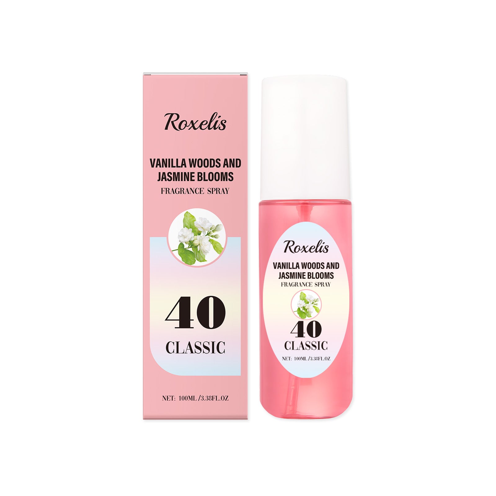 Roxelis Light Jasmine Body Fragrance Fresh And Delicate Light Jasmine Grass Body Fragrance Elegant And Fresh Stay Fragrance