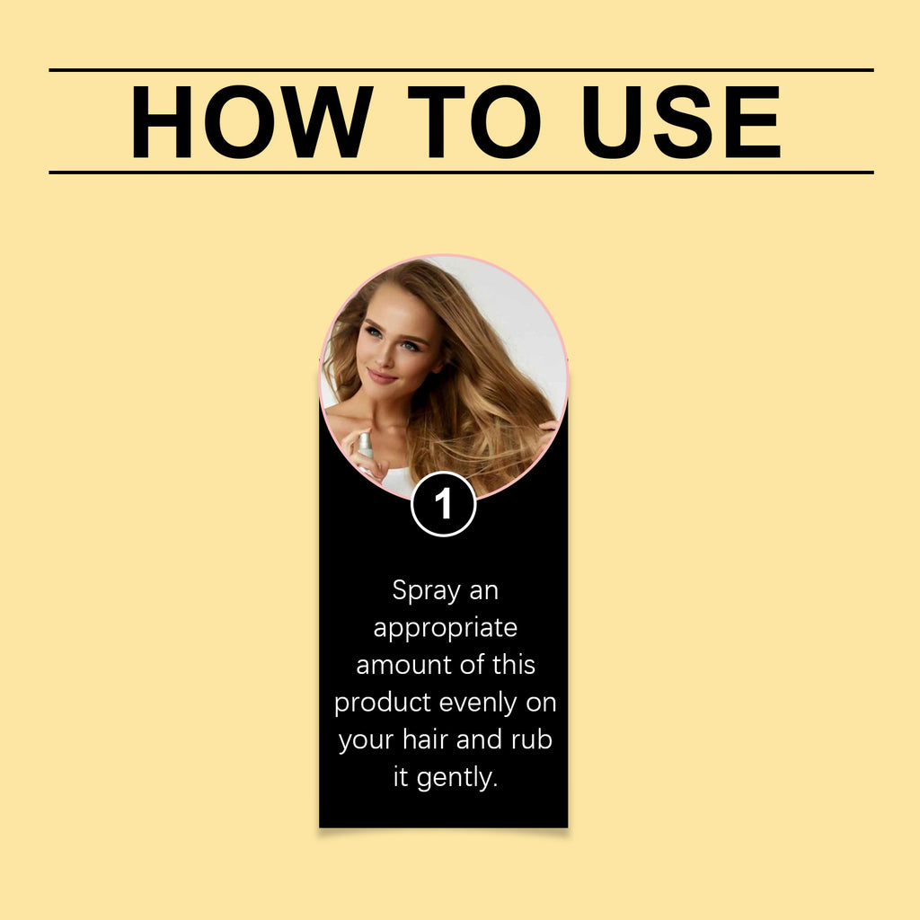 Roxelis Perfume Hair Care Essential Oil Spray Soft Care Hair Moisturizing Smooth Moisturizing Hair Luster Care Hair