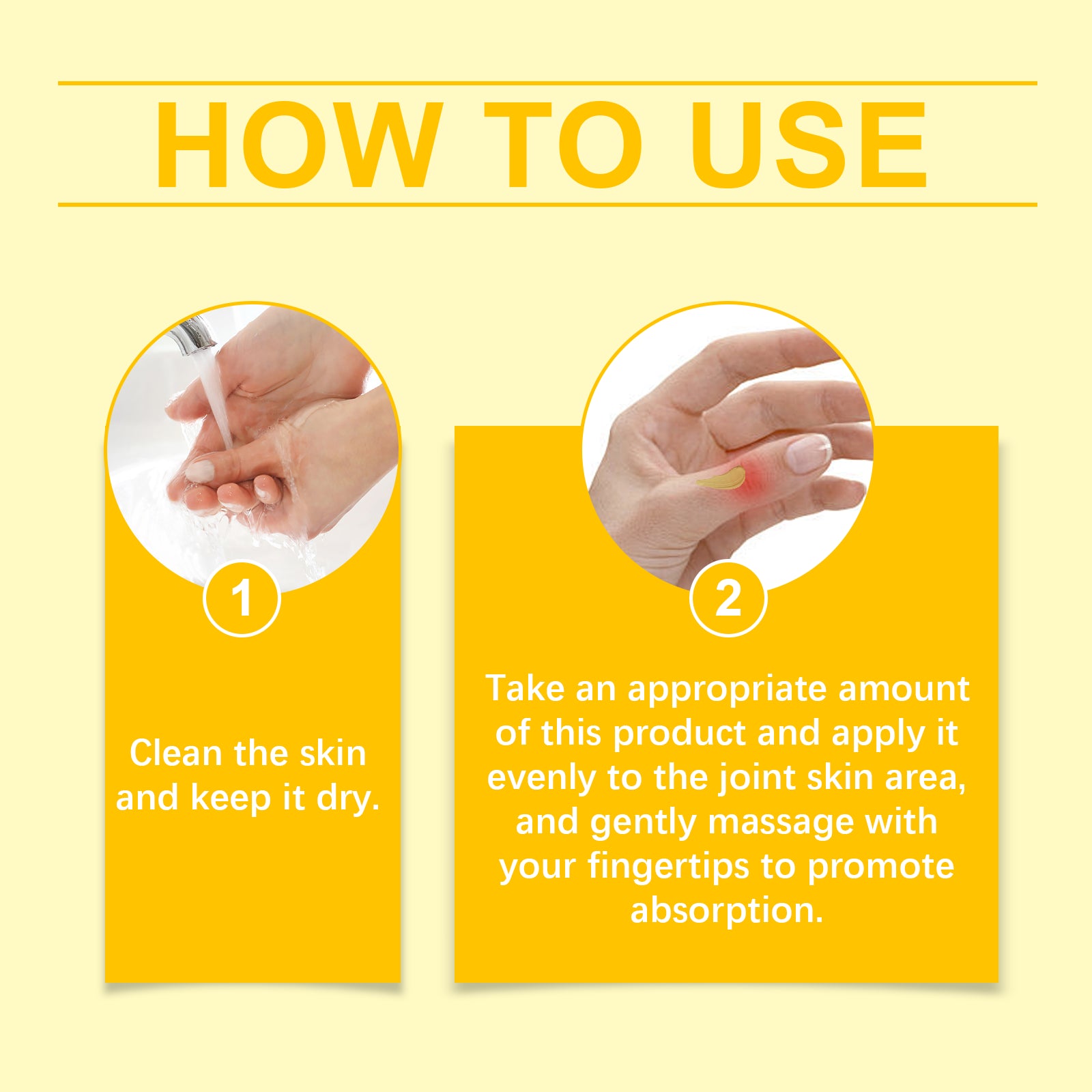 Wiyun Body Joint Repair Cream, Wrist And Knee Massage Daily Treatment Gently Nourishes The Body Skin