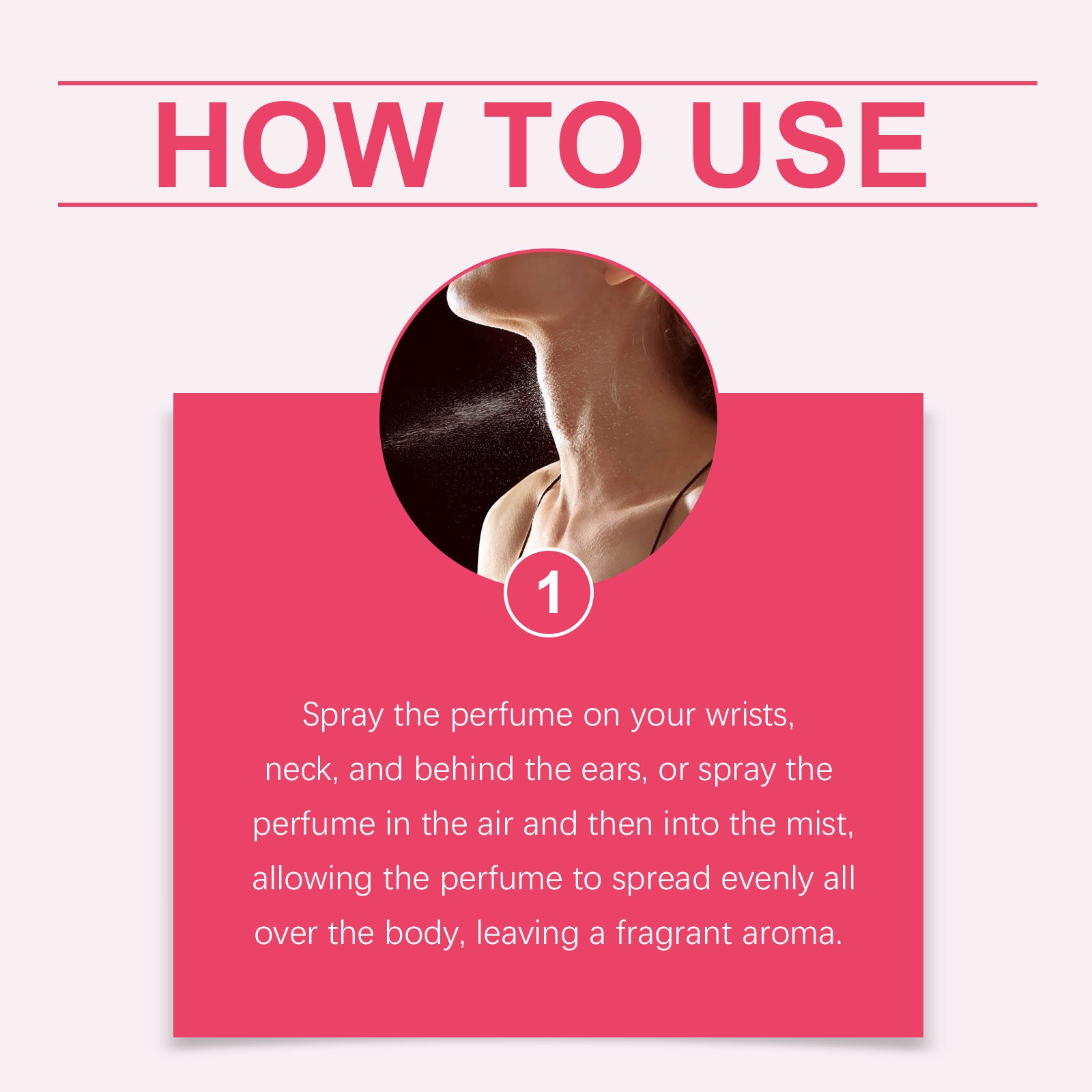 Roxelis Rose Women's Charm Perfume Exudes Charm Natural Fresh Fragrance Lasting Fragrance Women's Everyday Perfume