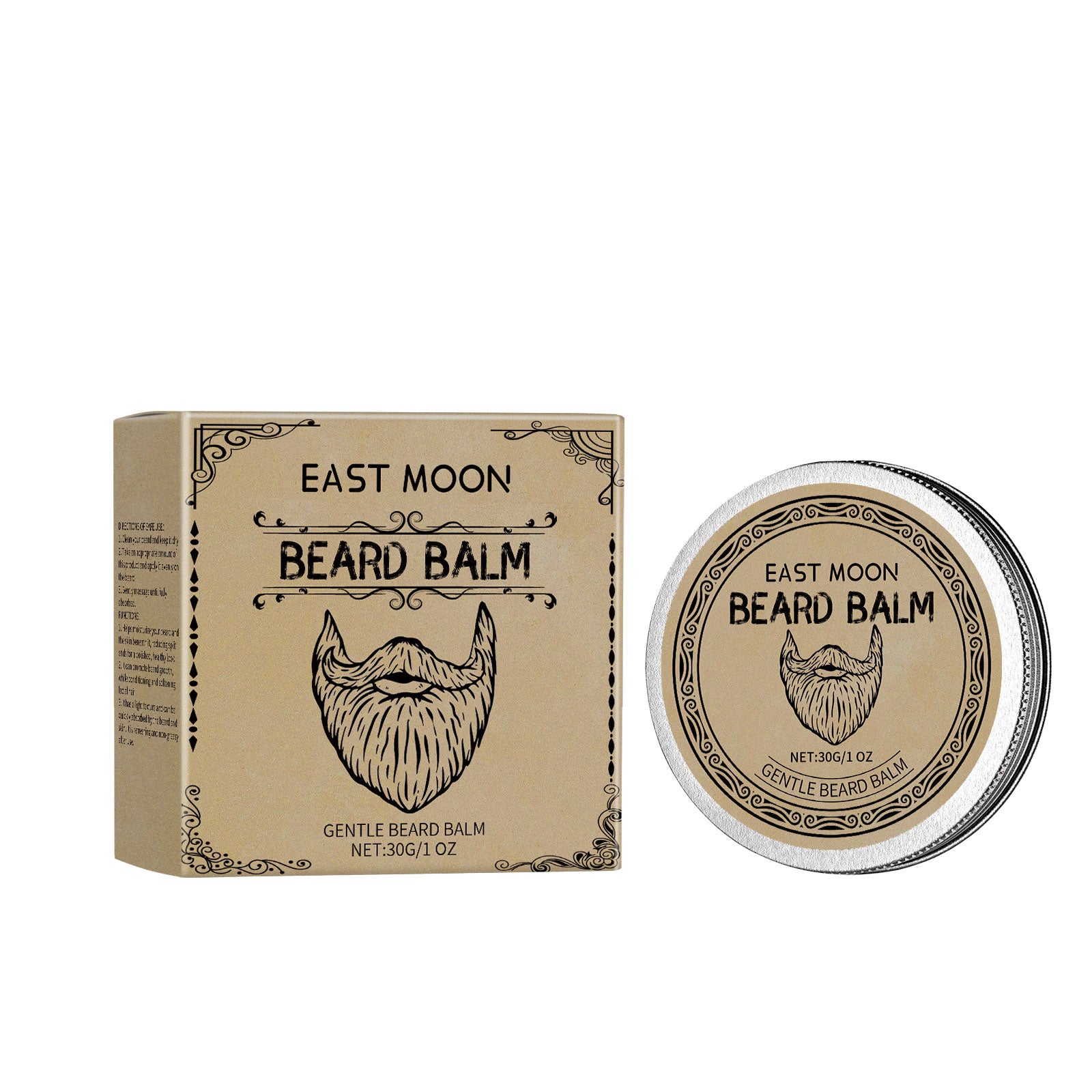 Cigar Beard Care Wax Natural Gloss Care Each Beard Hair Must Display Mature Charm