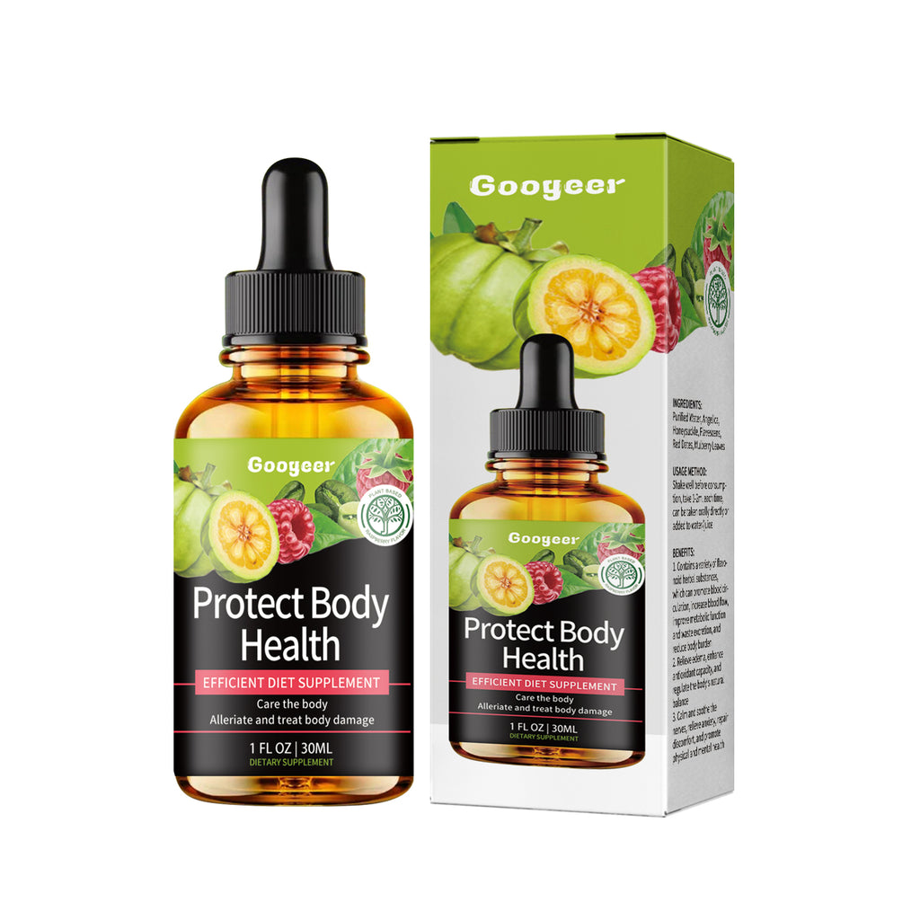 Googeer Herbal Body Care Drops, Herbal Essence For Relieving Dizziness And Aching Bones