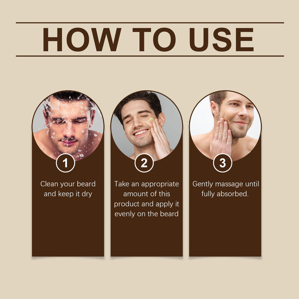 Vanilla Beard Care Wax Natural Vanilla Fragrance Gently Nourishes Beard Hair Beard