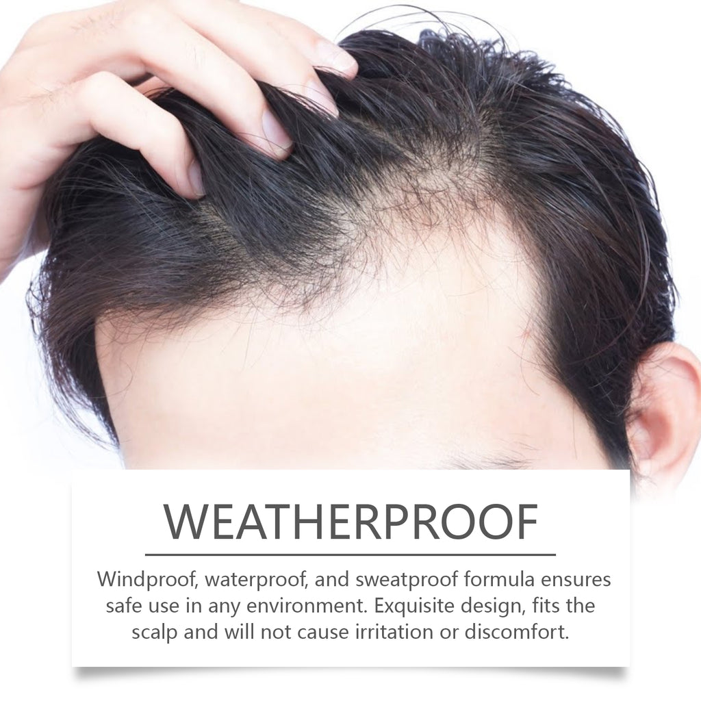 Hoegoa Light Brown Volumizing Hair Powder Hair Shade Powder Embellishes Forehead Refreshing Long-Lasting Styling Hair