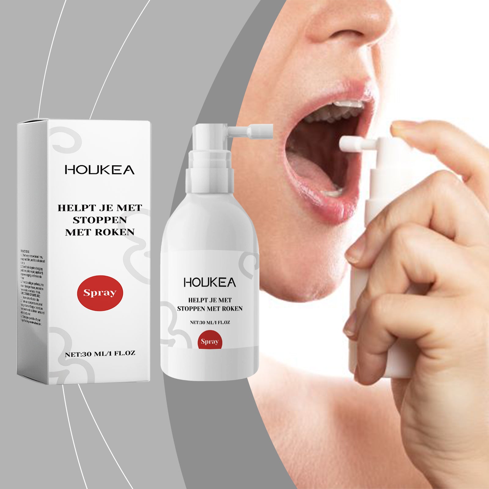 Houkea Breath Spray Is A Mild, Long-Lasting, Natural And Refreshing Breath Spray
