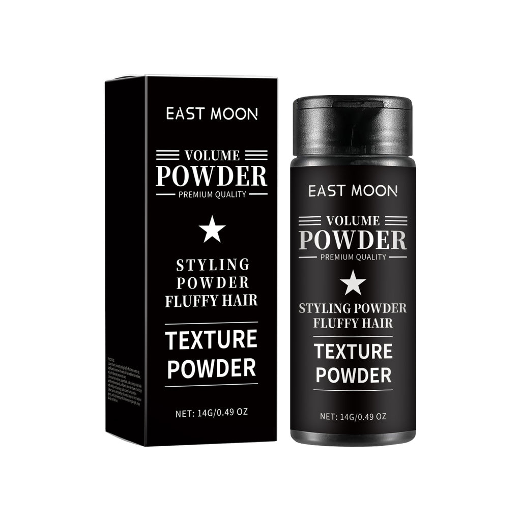 East Moon Hair Natural Powder Curly Hair Fluffy Styling Smooth Frizz Natural Gloss Is Not Greasy