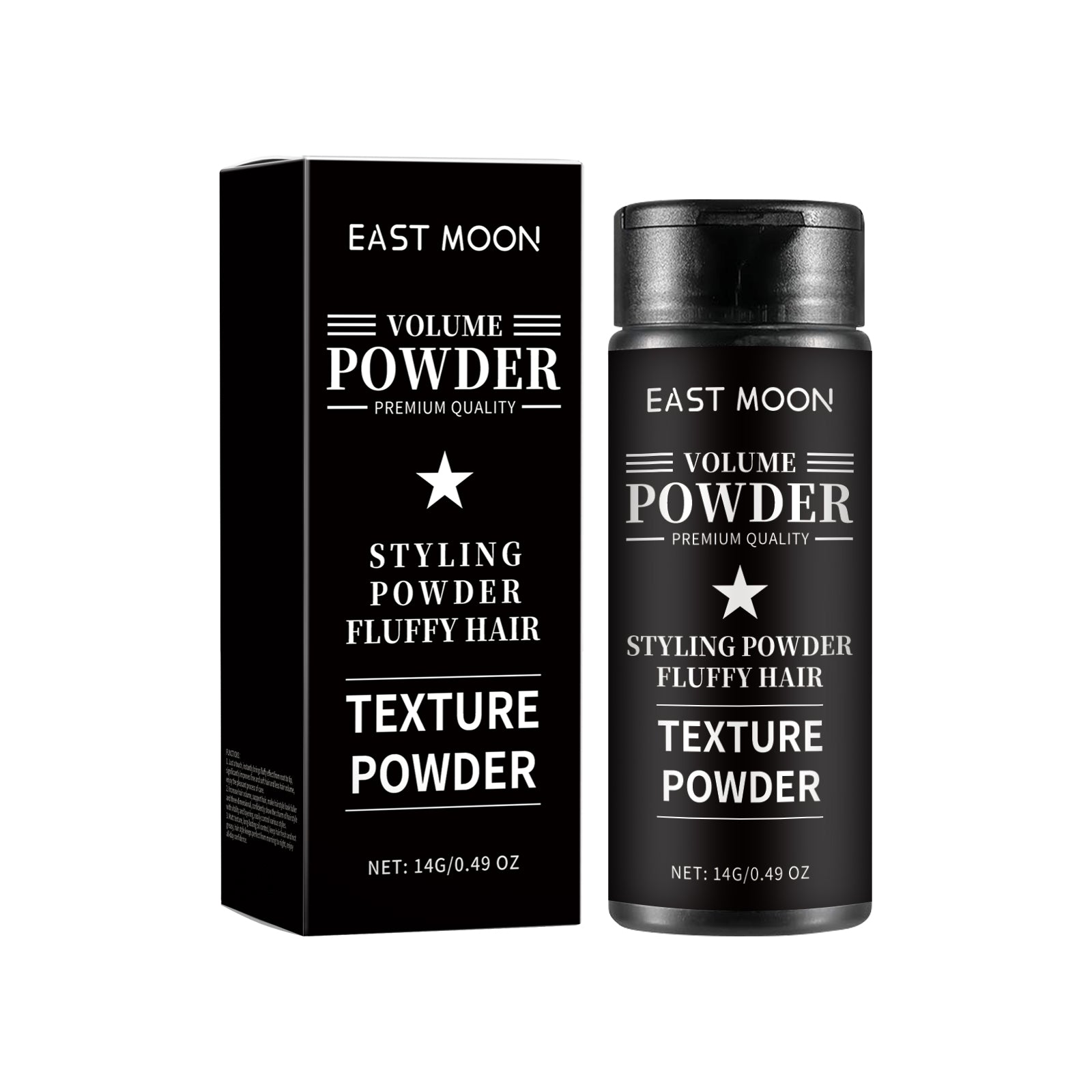East Moon Hair Natural Powder Curly Hair Fluffy Styling Smooth Frizz Natural Gloss Is Not Greasy