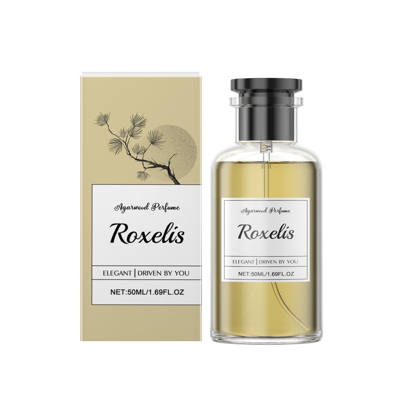 Roxelis Aloes Cedar Wood Perfume Daily Portable Lasting Fragrance Fresh And Elegant Niche Exudes Charm Fragrance