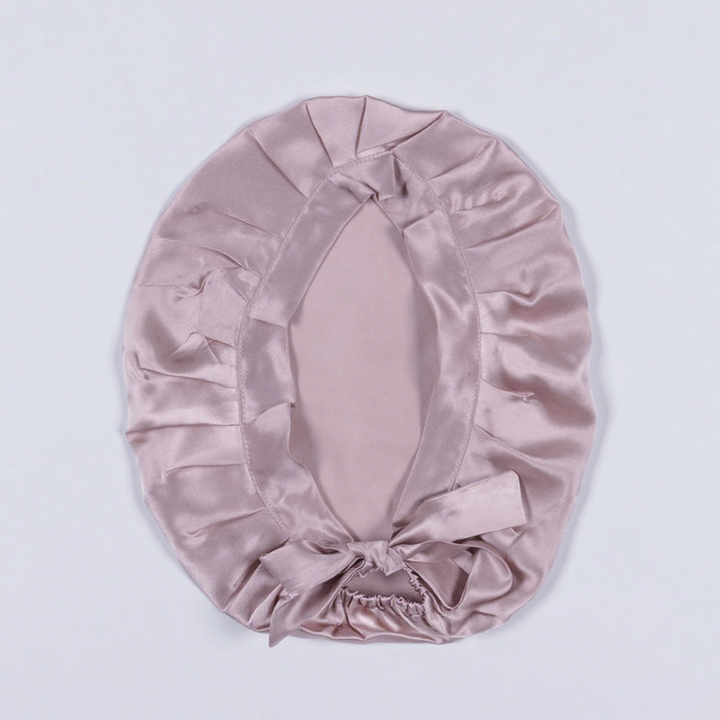 Bath cap silk headscarf cap women's hair care cap