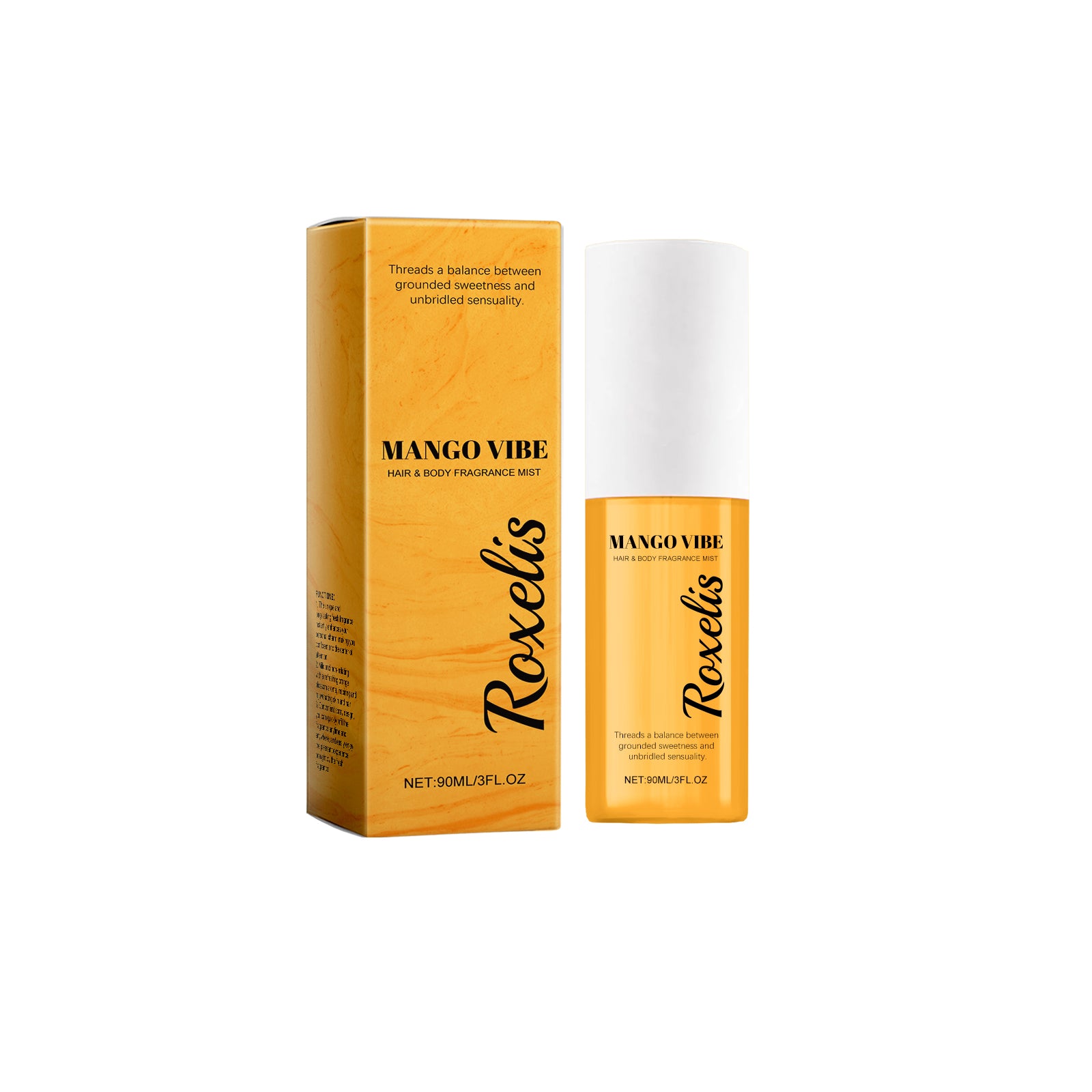 Roxelis Juicy Mango Perfume Spray For Body, Skin, Wrist And Neck