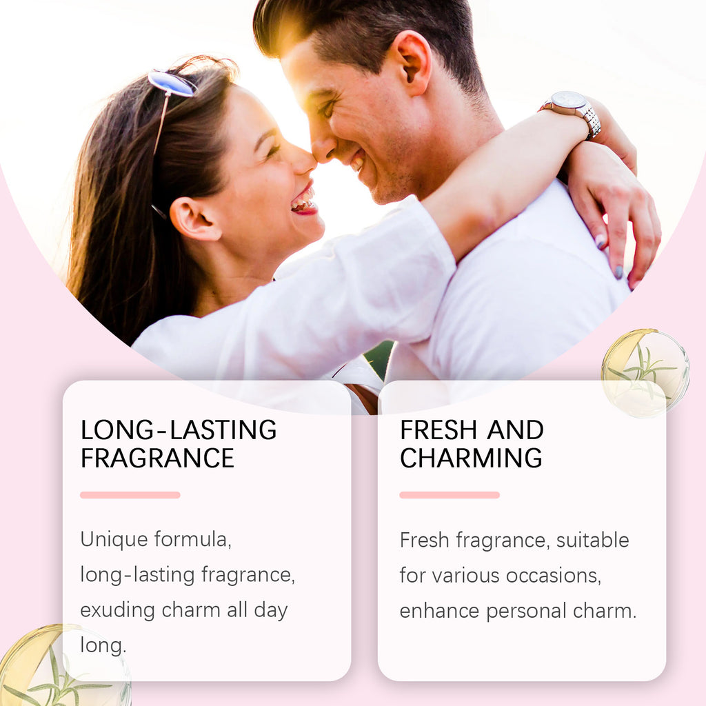 Roxelis Charm Light Floral Water, Mild Fresh Light Scent Lasting Fragrance Light Elegant Exudes Charm Fragrance Convenient Perfume