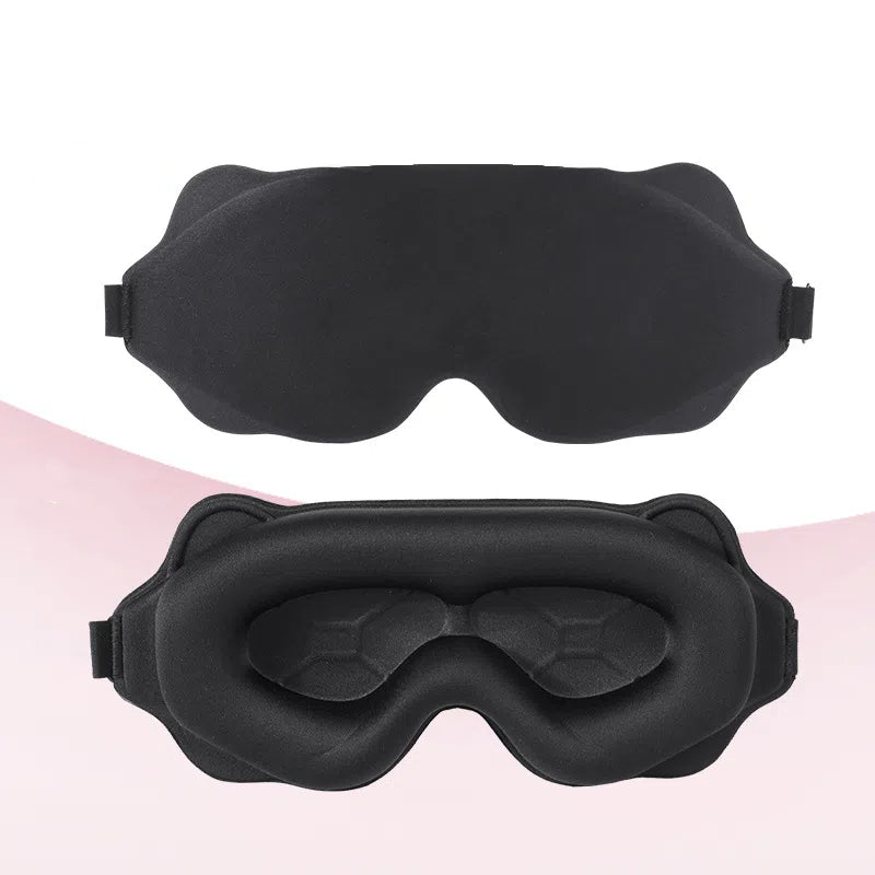 3D stereoscopic blackout sleep goggles for men and women breathable and leak proof deep concave super protective goggles