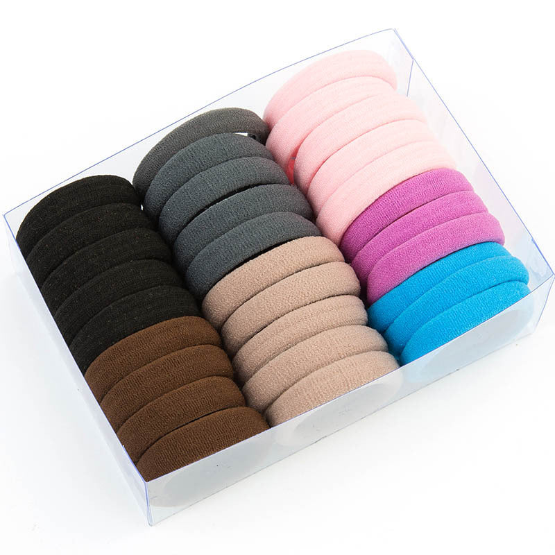 Black Root Towel Accessories High Elastic Hair Ring