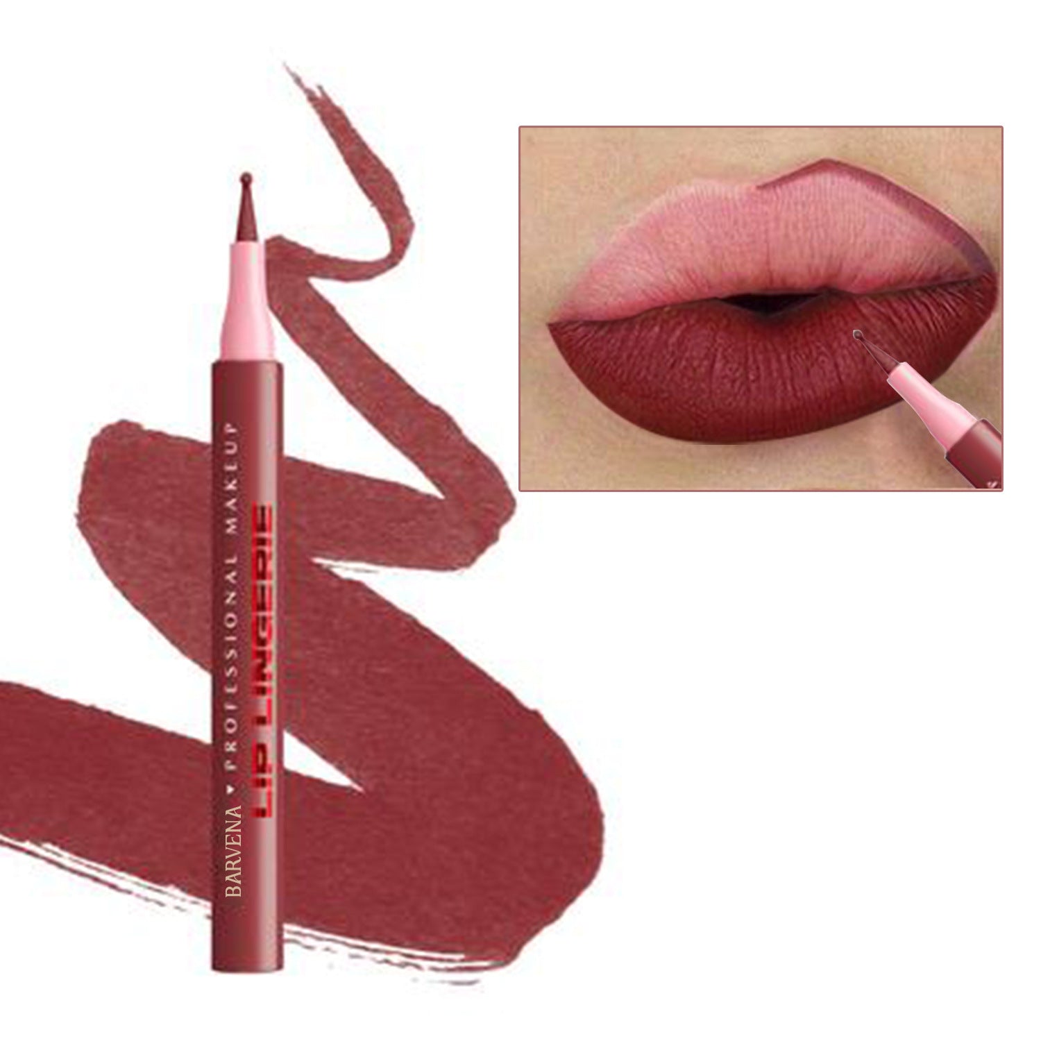 Outline Three-dimensional Full Lip Description Matte Lip Liner