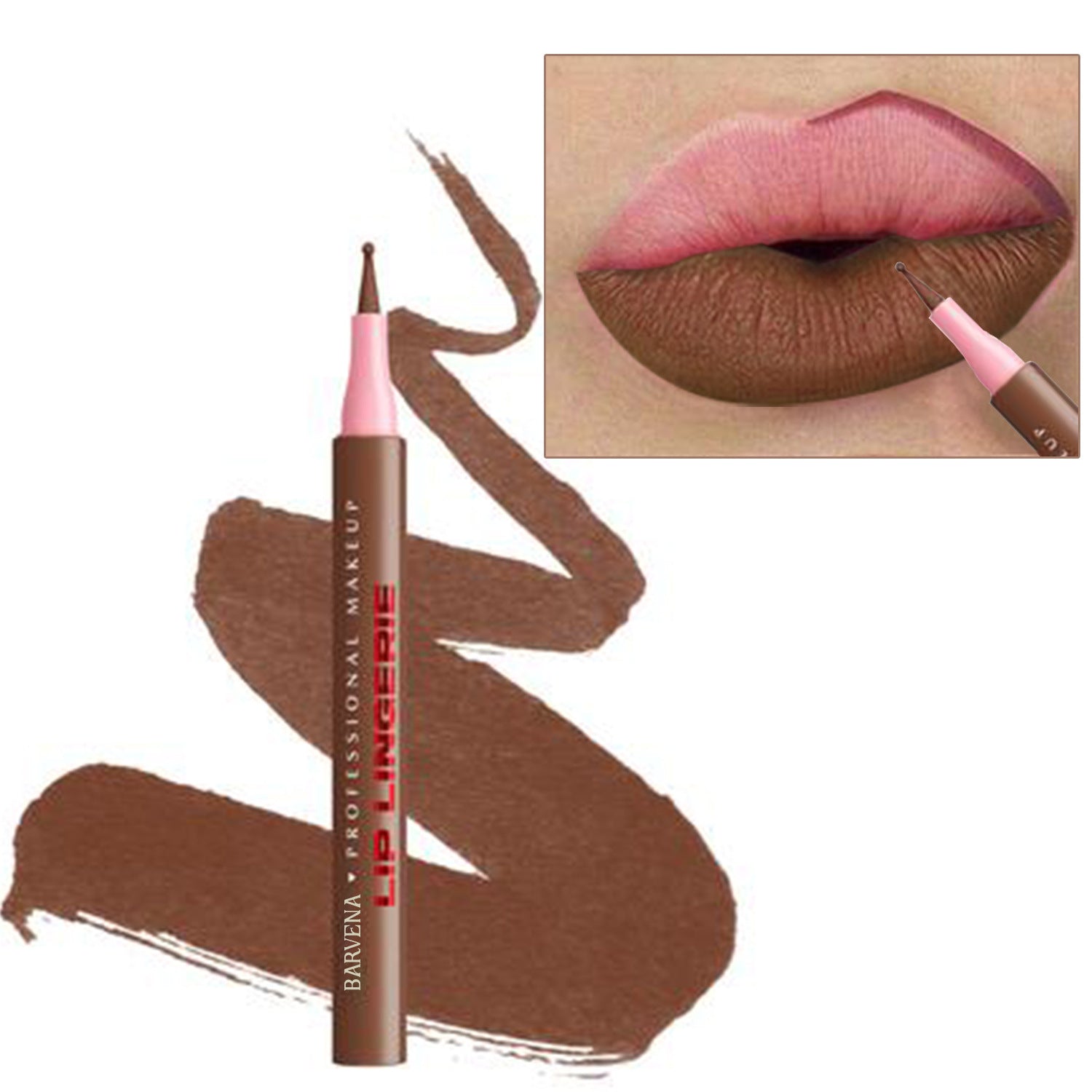 Outline Three-dimensional Full Lip Description Matte Lip Liner