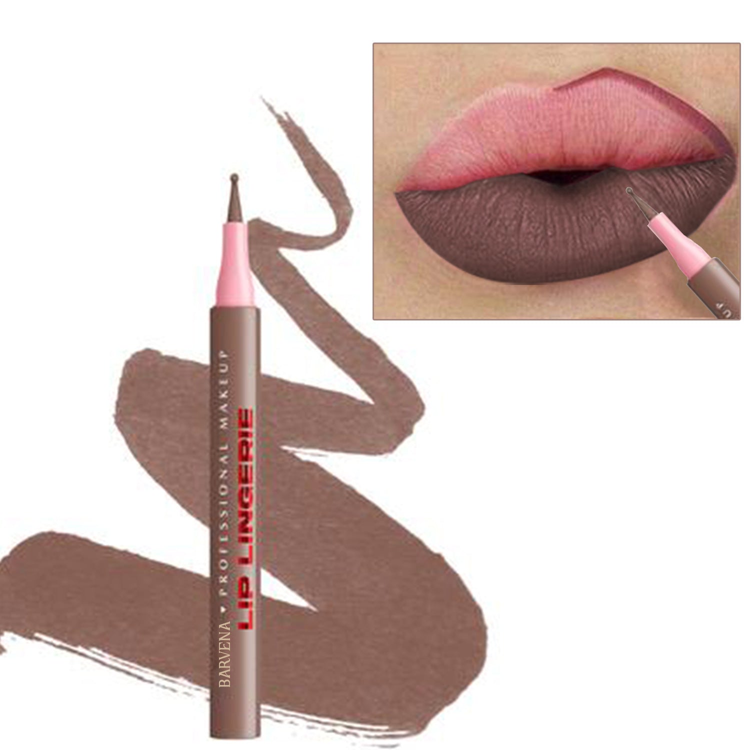 Outline Three-dimensional Full Lip Description Matte Lip Liner