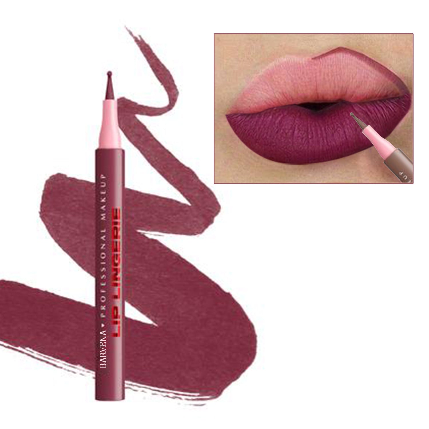Outline Three-dimensional Full Lip Description Matte Lip Liner