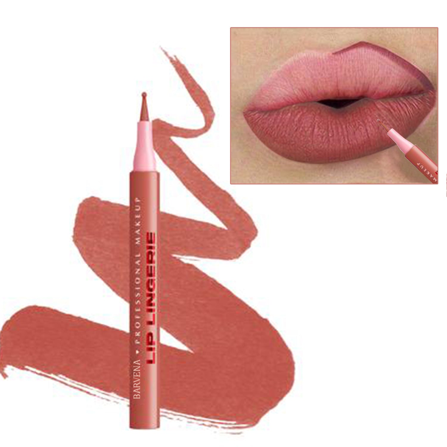 Outline Three-dimensional Full Lip Description Matte Lip Liner