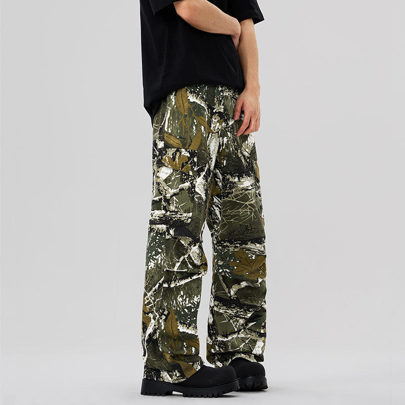 New American Camouflage Cargo Pants Men