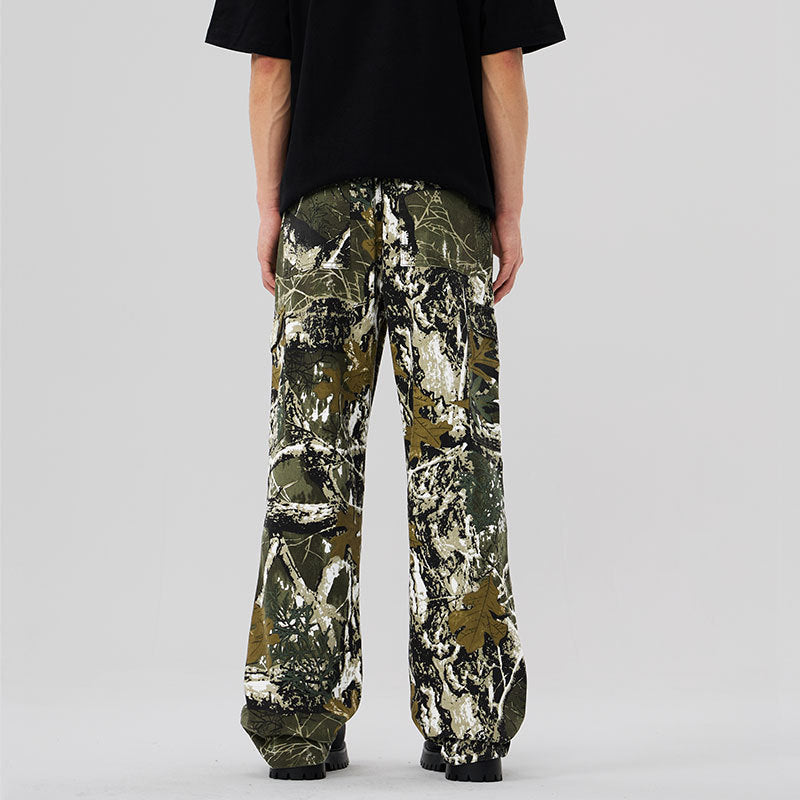 New American Camouflage Cargo Pants Men