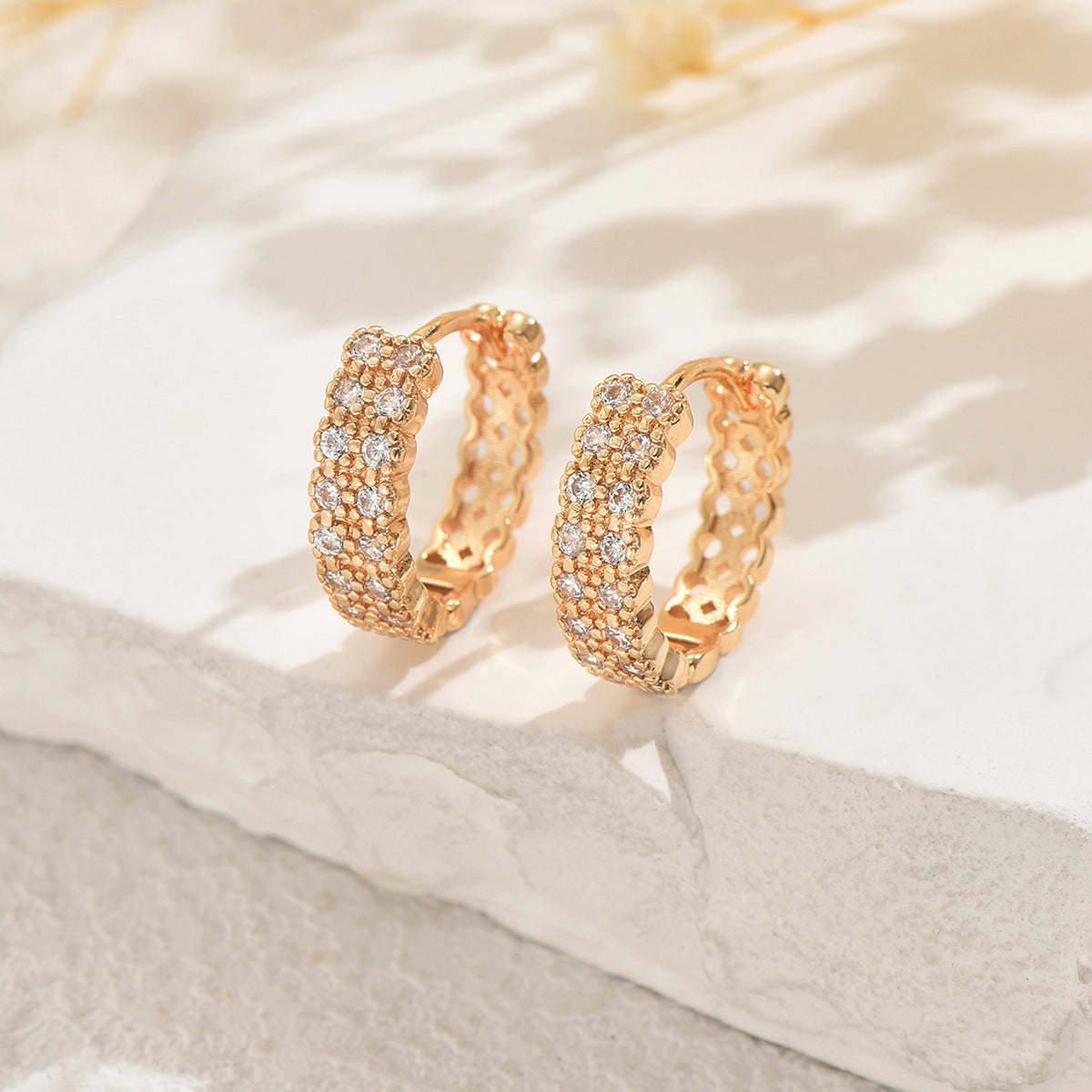 Women's Fashion Geometry Pattern All-match Ear Studs