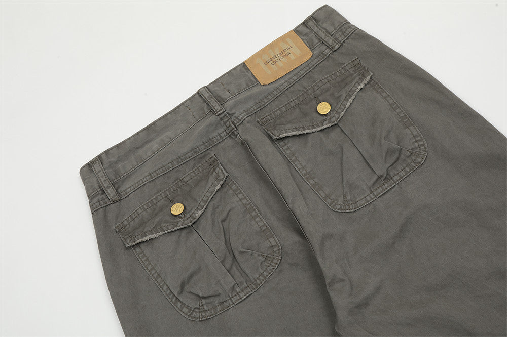 American Multi-pocket Cargo Pants Men