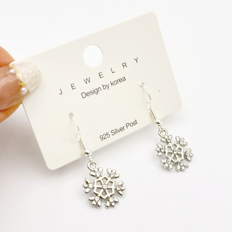 New Red Bow Handmade Beaded Ear Stud Necklace Bracelet