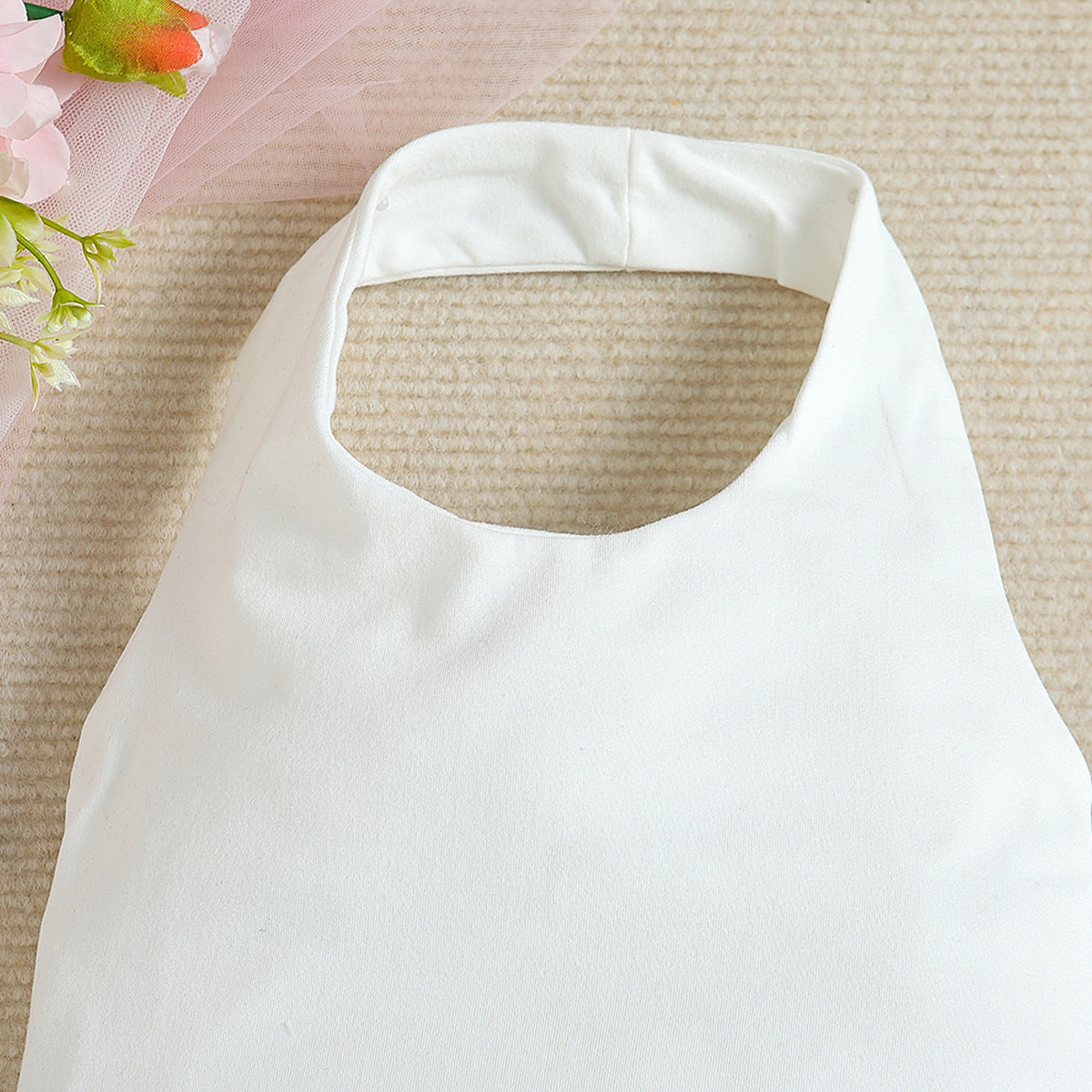 Girls' Top Denim Flared Pants Set