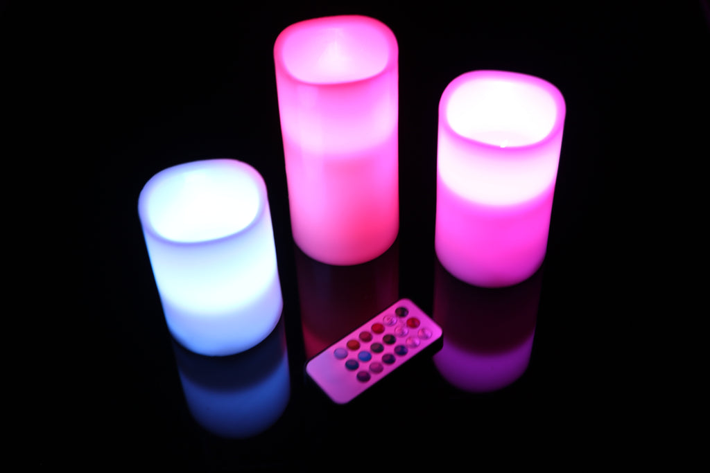 6Pc Flameless Candles Votive Candles Wireless Battery Operated LED Flickering Candles With Remote Control Timer