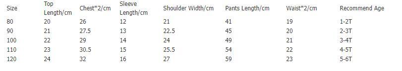 Girls' Striped Pants Children's Suit