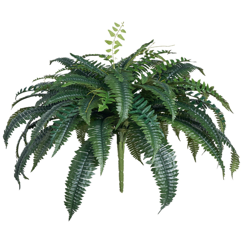 Artificial Ferns 1Pcs, 47 Inch Artificial Boston Ferns Plants, Faux Fern With 88 Branches, Artificial Plants Large For Outdoors Indoor Home, Office,Garden  Flowerpot Unincluded