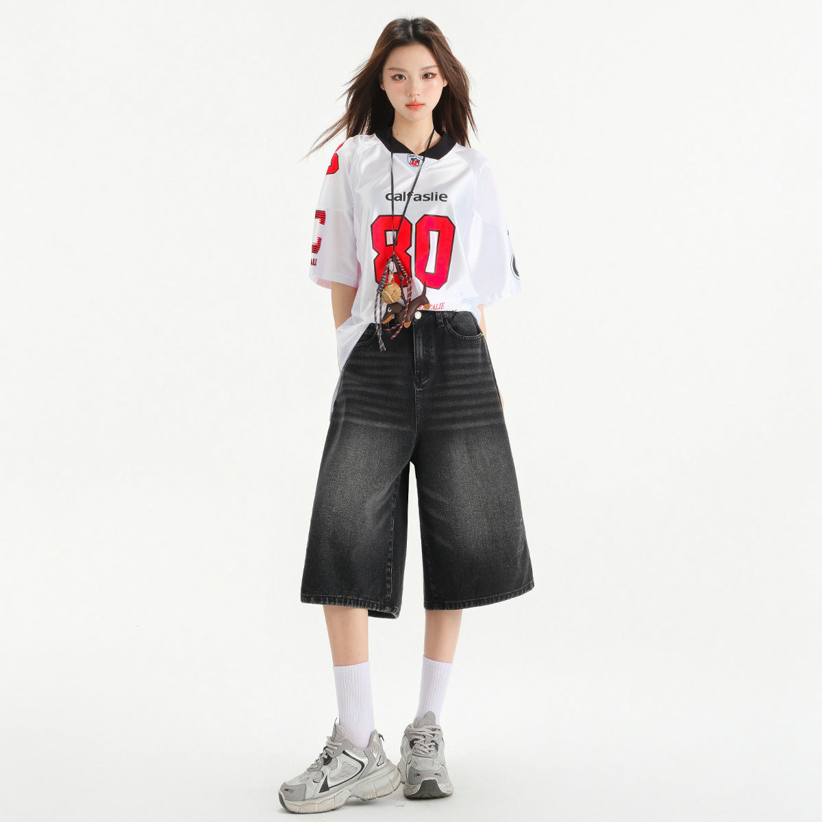 Seven Inch Wide Leg Jeans For Women