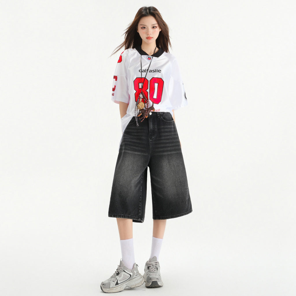 Seven Inch Wide Leg Jeans For Women