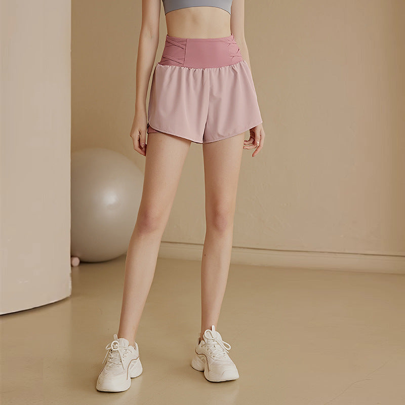 Loose Anti-exposure Sports Shorts For Women