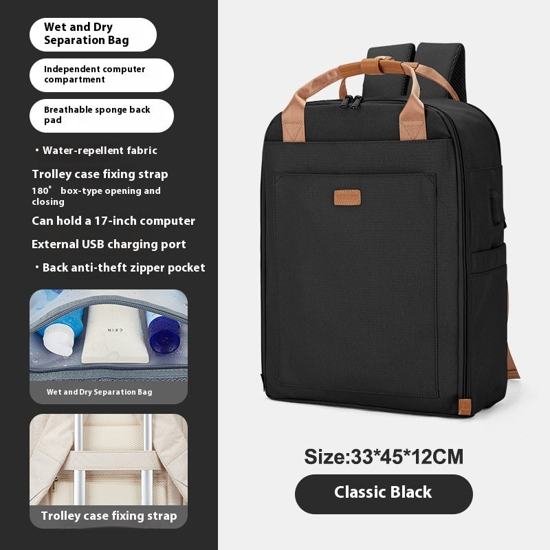 Unisex Backpack Bags Business Large Capacity