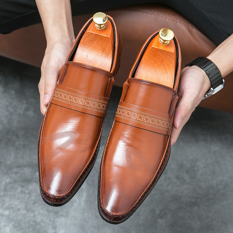 Breathable Business Casual Leather Shoes