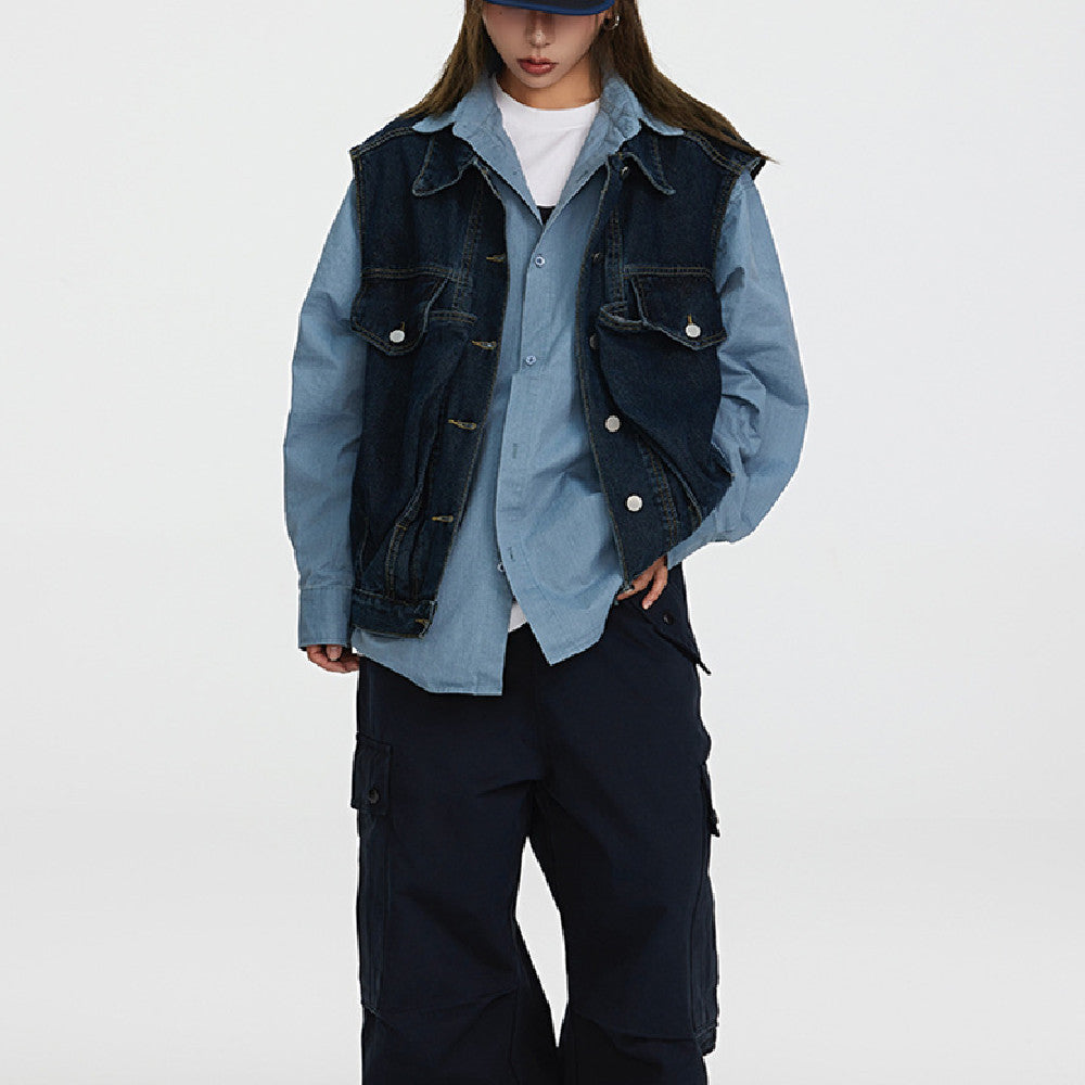 Retro Multi-pocket Cargo Pants Men And Women