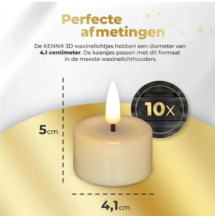 S10 LED Tealight Candles