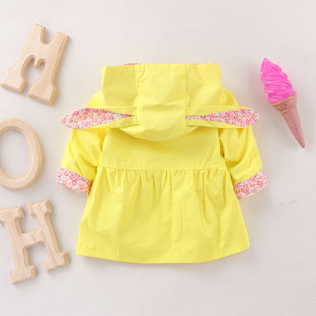 Girls' Casual Fashion Simple Hooded Tops