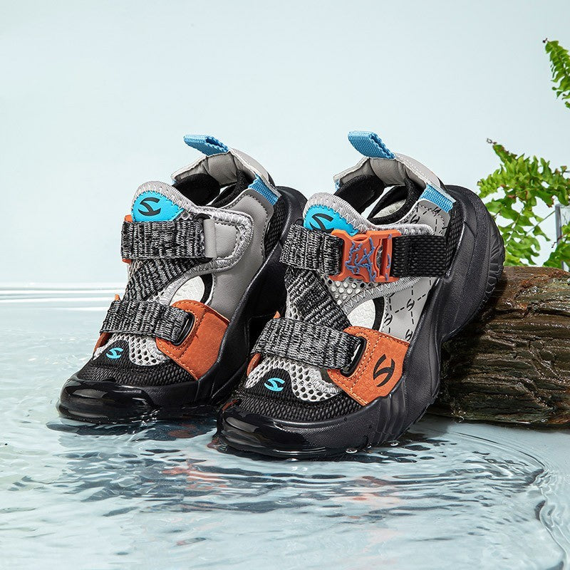 Single Mesh Summer Boys Sandals Breathable