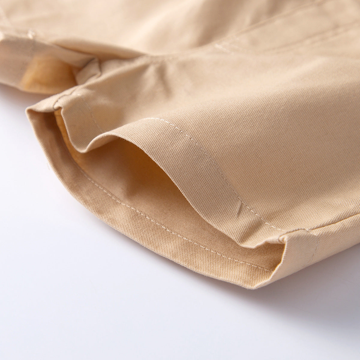 Boy Baby Solid Color Casual Cotton Shorts