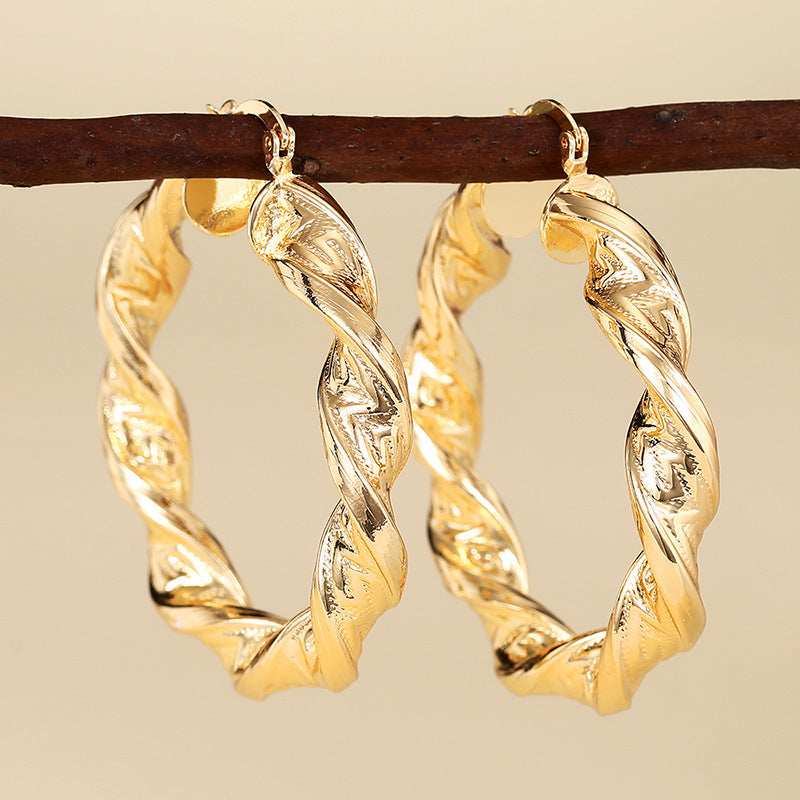 Ear Clip Female Geometric Ring Design