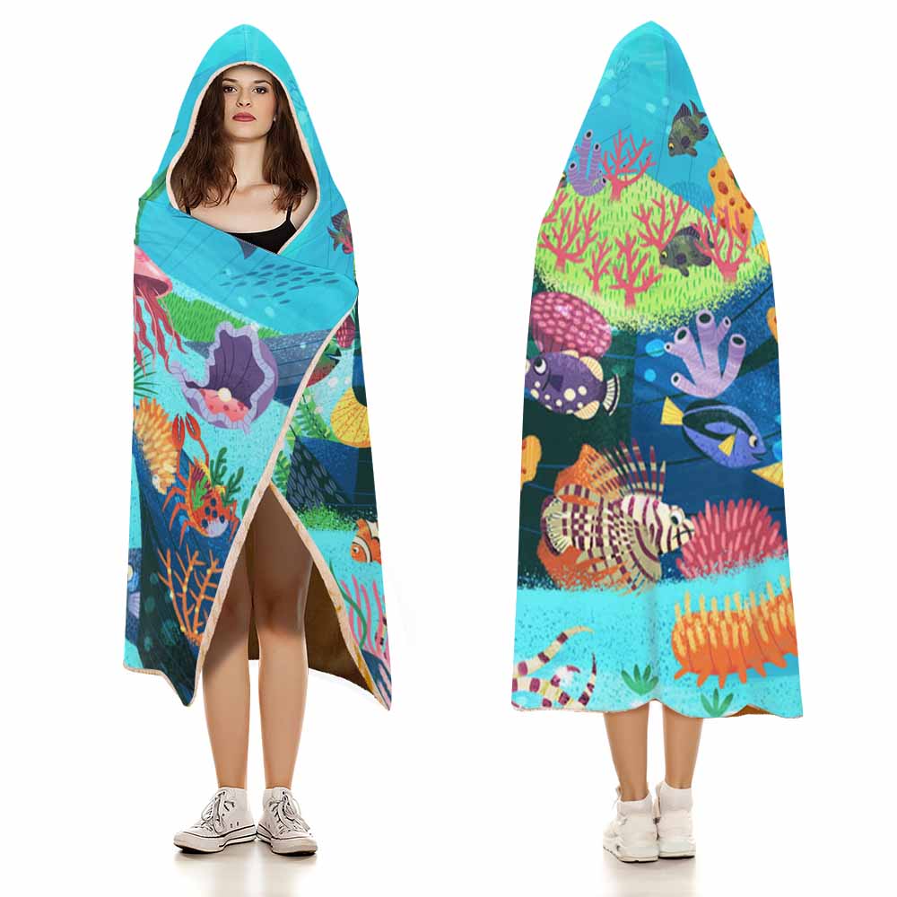 New Cloak Hooded Blanket