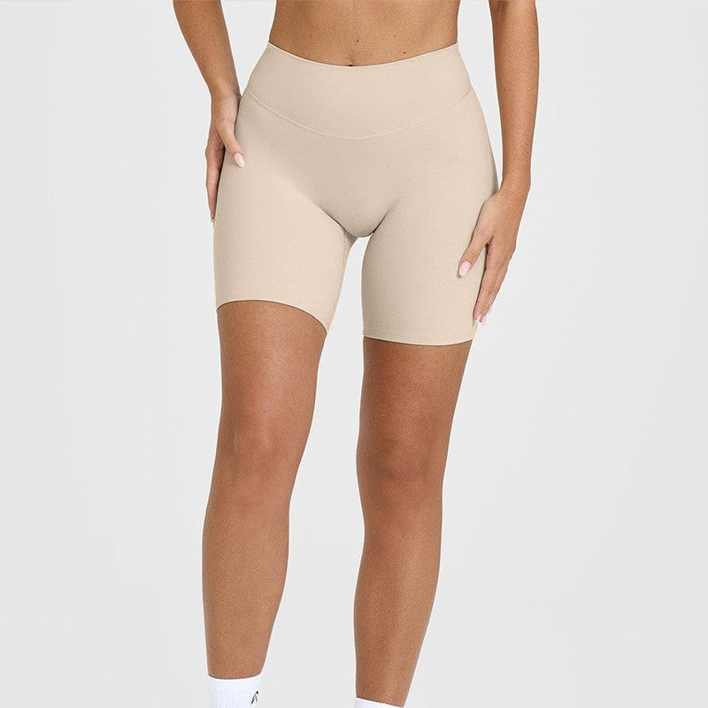 Hip Lifting Yoga Shorts Women's High Waist Fitness Pants