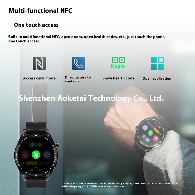 Smart Watch Wireless Charger Offline Payment Voice Assistant Can Be Called Waterproof