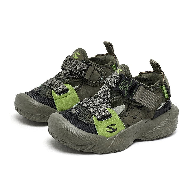 Single Mesh Summer Boys Sandals Breathable