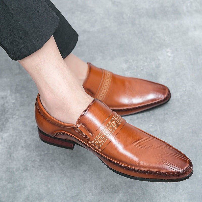Breathable Business Casual Leather Shoes