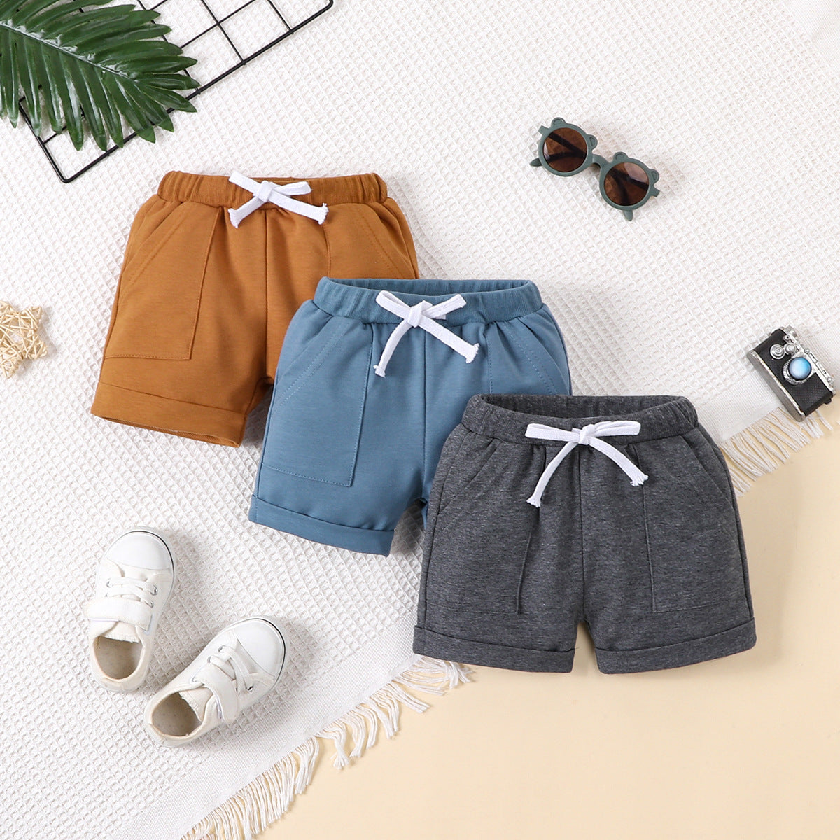 Outdoor Girls' Sports Casual Boys' Shorts