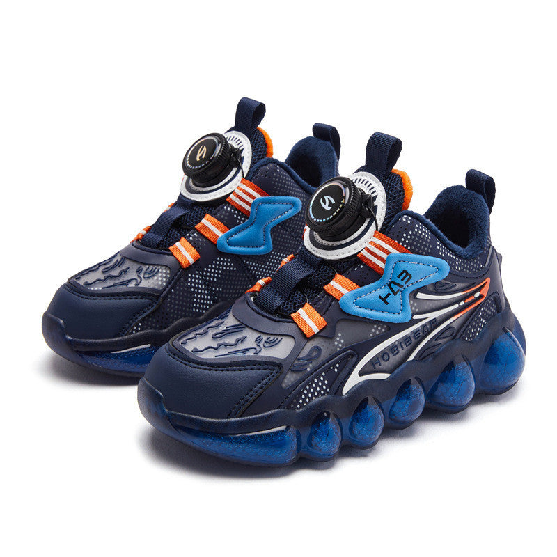 Boys' Sneakers Girls' Daddy Shoes Knob Button