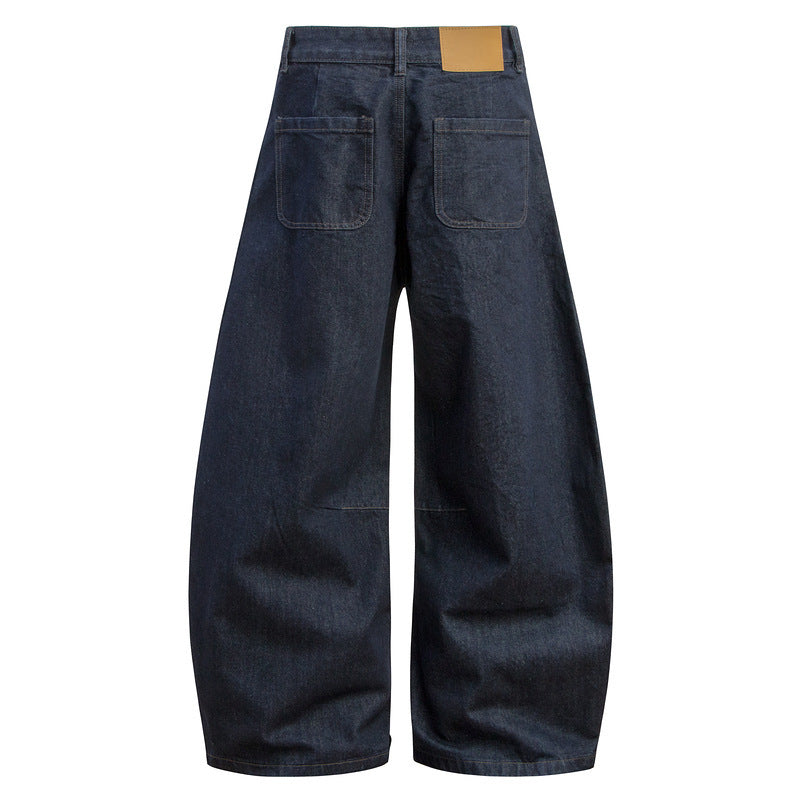 Personality American Sickle Banana Jeans Men